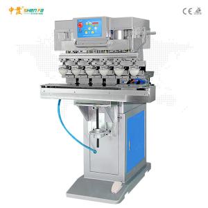 China Six Color One Shuttle Plate Industrial Pad Printing Machines wholesale