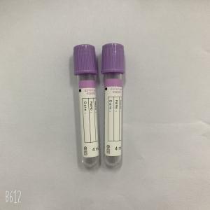 China Purple Cap vacuum blood colletion tube 10ML Edta K3 Blood Collection Tubes wholesale