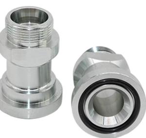 China Carbon Steel Metric Male Hydraulic Tube Adapter Bite Type Metric wholesale
