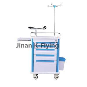 China Treatment Infusion Emergency Delivery Rescue Medical Trolley Cart wholesale