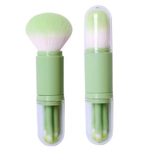 China Flat Angle Professional Foundation Brush , Cosmetic Face Brushes CNAS Compliant wholesale