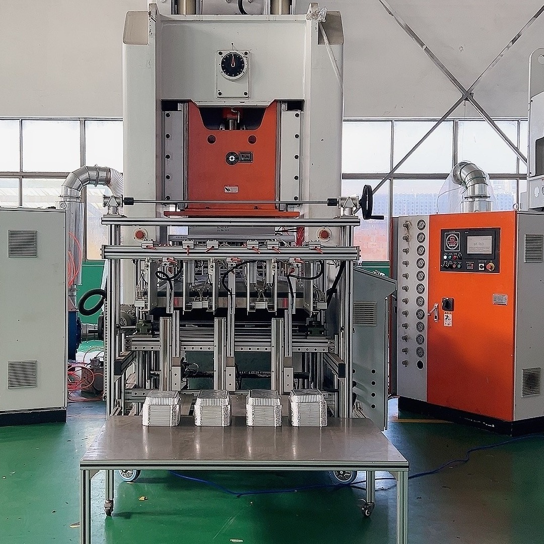 Working Speed Stroke Adjustable Type Aluminum Foil Tray Making Machine With Long Life