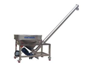 China Inclined Spiral / Screw Conveyor Powder Screw Feeder Flexible Mini wholesale