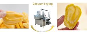 China Stainless Steel Jackfruit Chips Making Machine With Stable Vacuum Condition wholesale