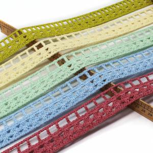China 20KJ30 3.5cm Crochet Apparel Polyester Lace Trim wholesale