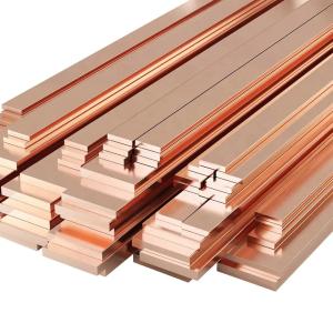China ASTM DIN Copper Row Decoiling Cutting Copper Flat Stock wholesale