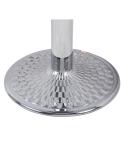 Steady Stainless Steel Table Legs Chrome Coffee Table Base 28"/41" Height