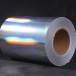WG4733 Holographic Rainbow Film Label Materials