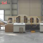 Nonwoven fabric making fiber carding machine