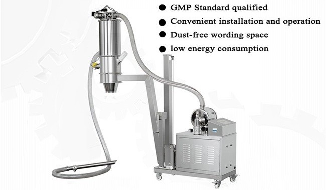 Automatic Feeding Continuous Vacuum Conveyor Systems For Particle Powder