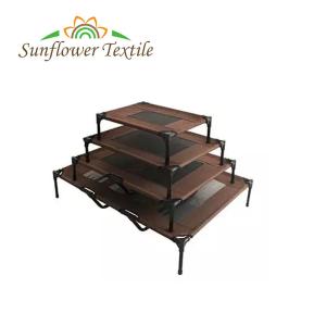 China 122x92x23cm Custom Color Breathable Elevated Pet Dog Bed Summer wholesale