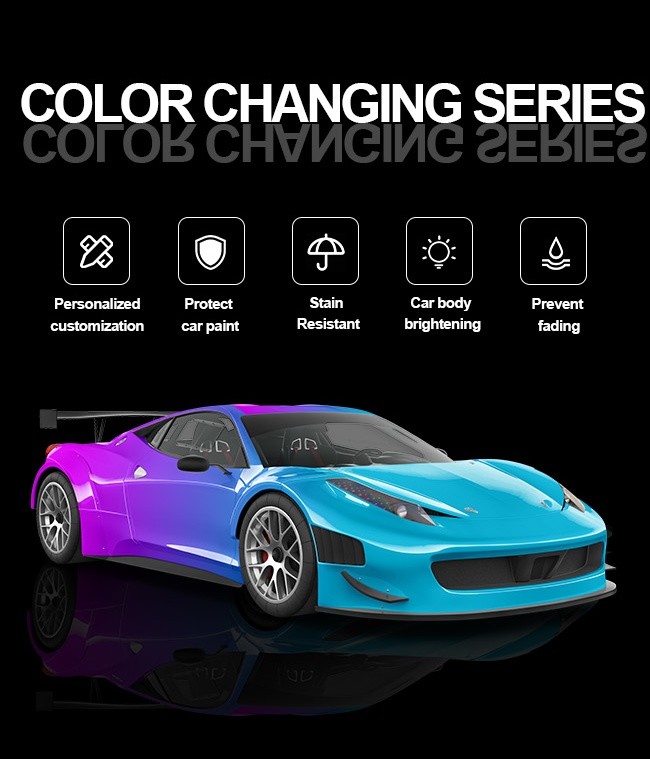 Color Change Magic PPF TPU Self Healing Anti Scratch Car Paint Protection Film