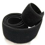 Strong Black Elastic Webbing Straps , Heavy Duty Elastic Bands