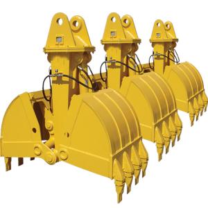 China Q345B NM400 Clamshell Bucket For Mini Excavator KOBELCO HITACHI wholesale