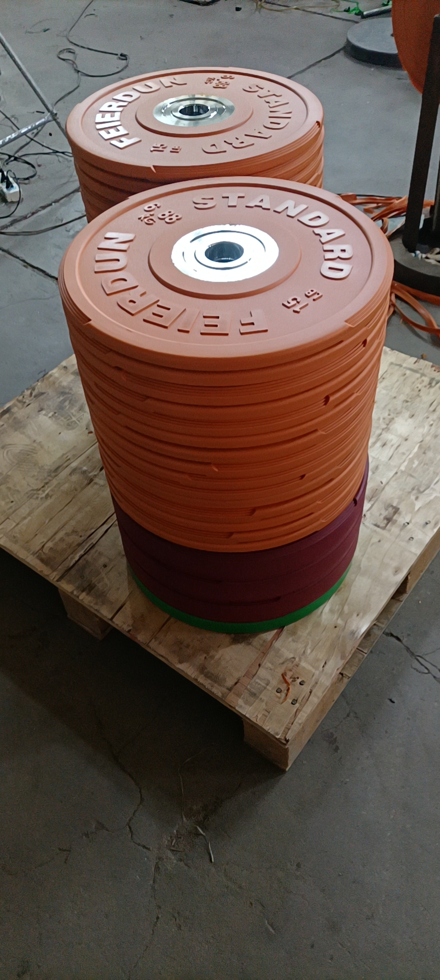 Wholesale Gym Fitness Equipment Colorful High Quality Weight Plates