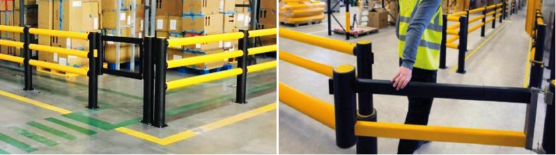 Revolving Door Warehouse Flexible Anti-Collision System FS-2023A