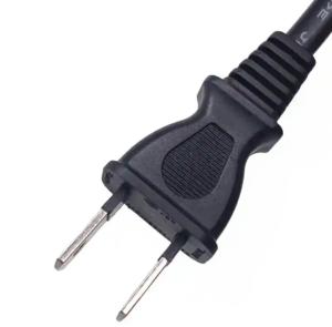 China Japan 2 Pin 125V Power Cord Plug Extension 7A For Laptop Power Cable wholesale