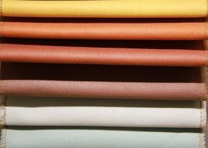 China Velvet Suede Sofa Fabric , Blackout Brown Suede Upholstery Fabric wholesale