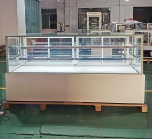 China Dessert Pastry Cake Display Refrigerator 2000x680x1200mm Cake Counter Fridge wholesale