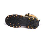 Shock-Proof Cement Safety Shoes with Leather Upper and Rubber EVA Sole Type Lace