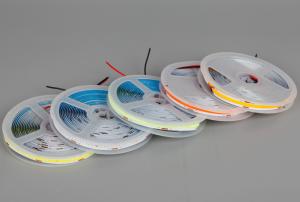 China DC24V 14W Super Bright Led Strip Light 10mm Cob Tape Single Color wholesale