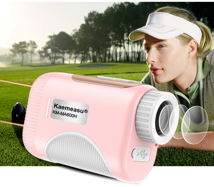 Kaemeasu Golf Rangefinder Rechargeable 125g With Magnetic Adsorption
