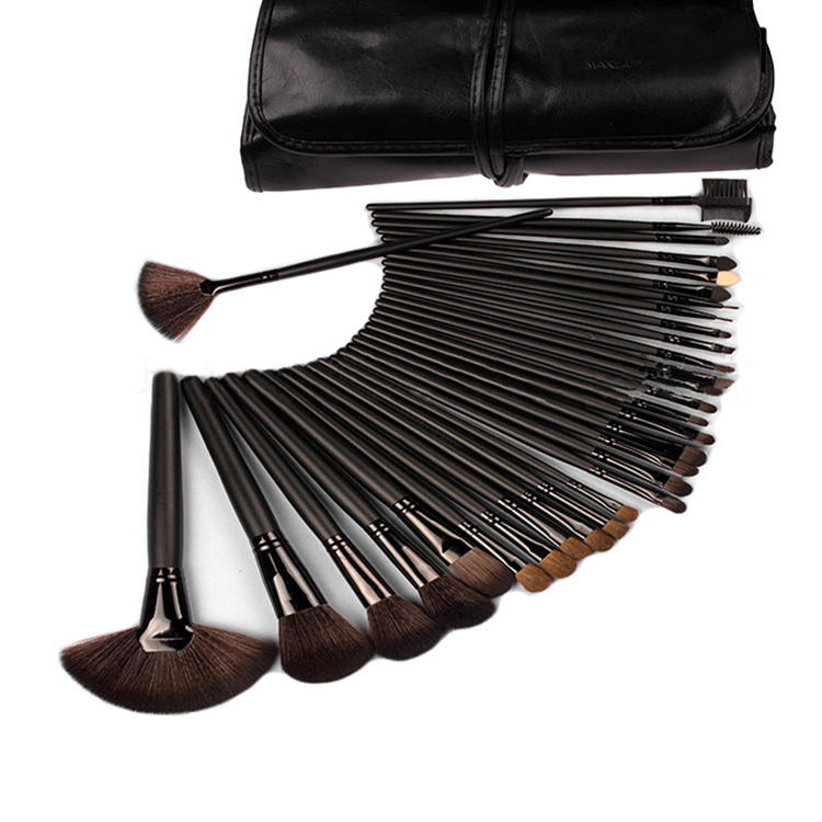 Free sample high quality makeup brushes makeup brush set 32 piece wholesale distributors