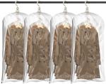 TAILI Hanging Vacuum Storage Bags Space Saver Bags, Set Of 4 (2 Long, 2 Short),