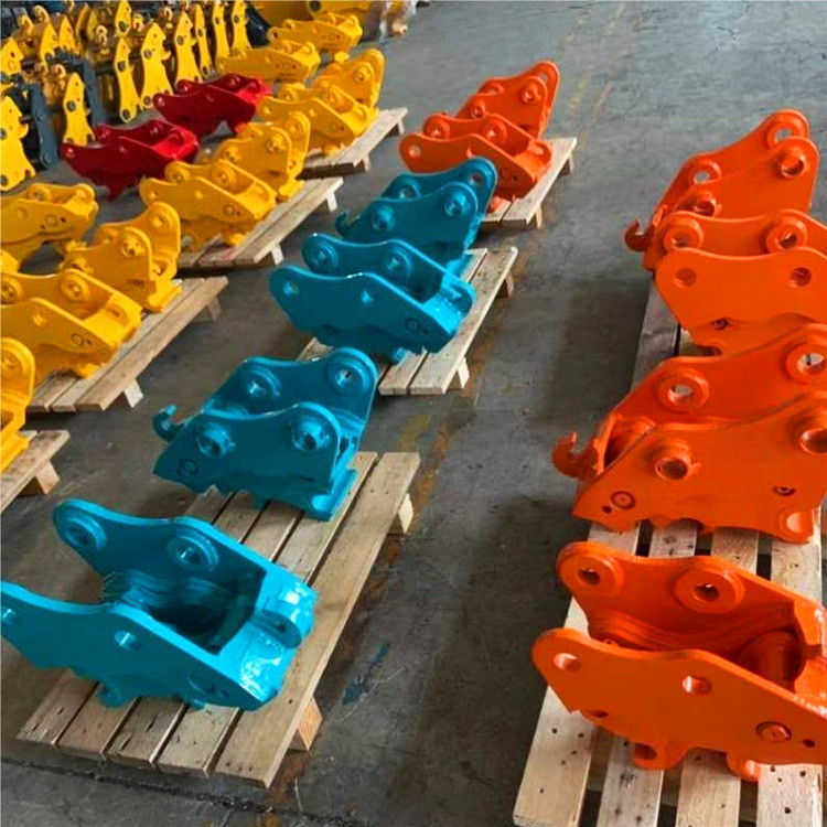 Antirust Backhoe Quick Coupler , Hydraulic Quick Hitch For Excavator Cat Hitachi