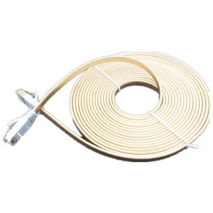 China 30pcs/Lot Gold 5m Cat7 Cable Rj45 Flat Lan Network Cable wholesale
