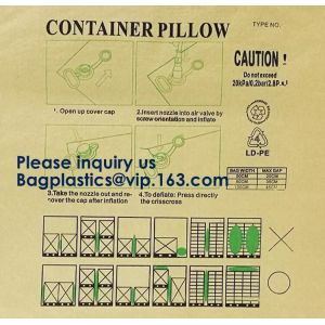Inflatable Void Fill Air Cushion, Pillow Dunnage Airbags, Shipping Container
