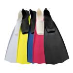 Flexible TPR PP Adjustable Snorkel Fins Closed Full Foot Pocket Diving