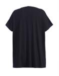 Casual Fashion Ladies Blouse Basic Tee Shirt With Round Neck Eco - Friendly