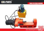 Hydraulic Track Link Press Machine, Excavator Track Pin Removal Installation