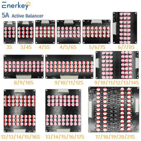5A Active Balancer BMS 3S 4S 5S 6S 7S 8S 10S 12S Lifepo4 LTO Lithium Battery