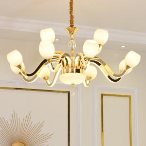 China Modern flower led chandelier lighting Fixtures for home (WH-LC-09) wholesale