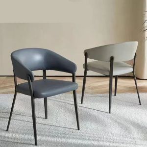 Luxe Vibe Hollow Italian Design Dining Chairs Aesthetic Contemporary