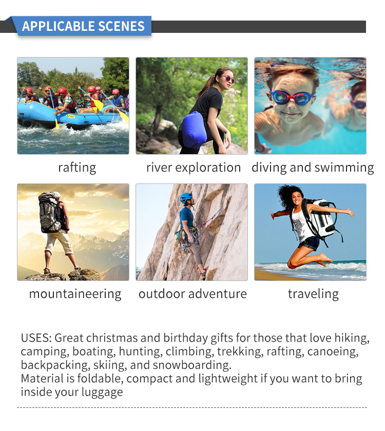 PVC Impermeavel Triathlon Transition Backpack Outdoor Sport use