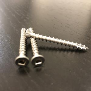 China 10G X 45mm Wood Deck Screws #2 Square Drive Type 17 304 Stainless Steel Timber Screws wholesale