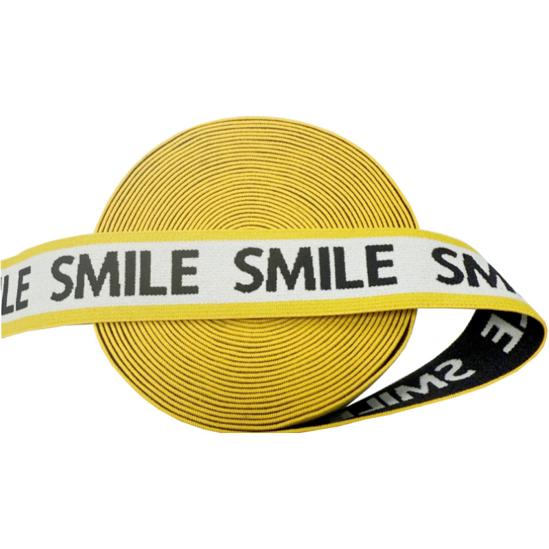Custom Elastic Jacquard Nylon Fitness Spandex Belt Webbing Strap For Underwear