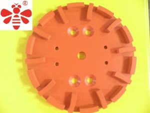 China Silver Brazed Diamond Cutting Blade , Grinding Head Diamond Cup Wheel Floor Grinding Plate wholesale