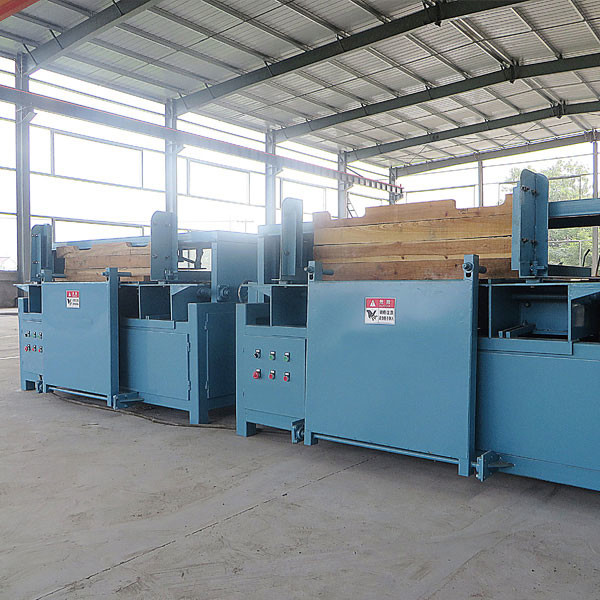 Double Head Solid Wood Pallet Notching Machine For Sale