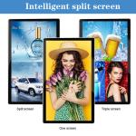 Free Cms Wall Mounted Advertising Screen Ac100v