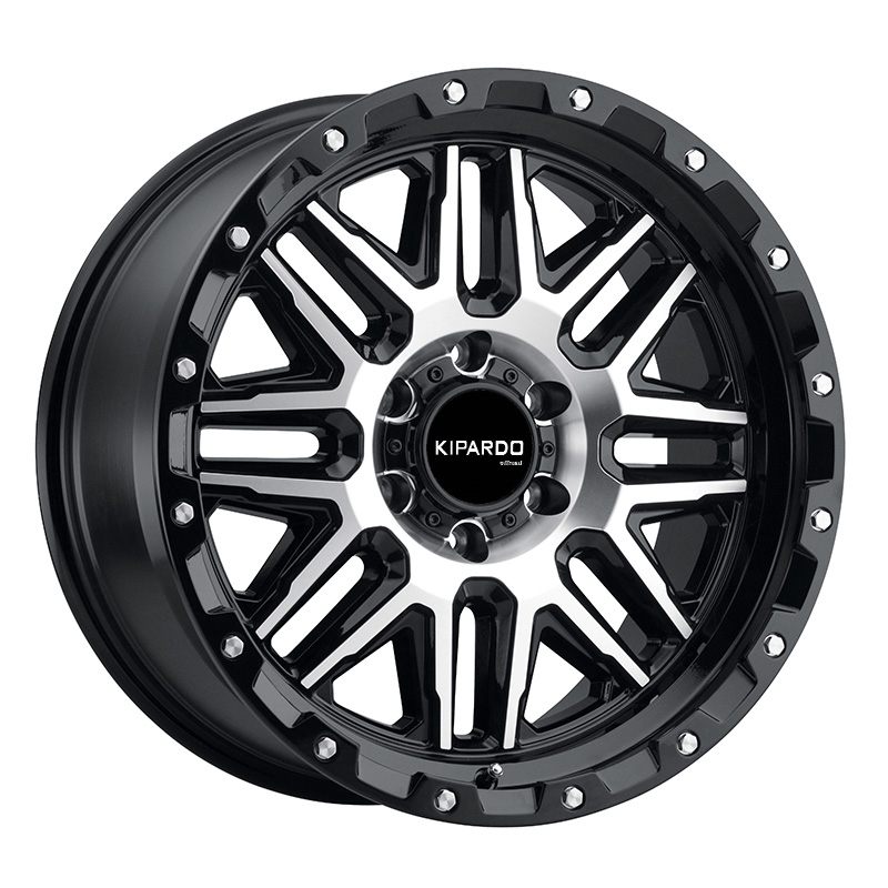 TUV Gunmetal Suv Offroad 17 Inch 6x139.7 Concave 4x4 Off Road Rims