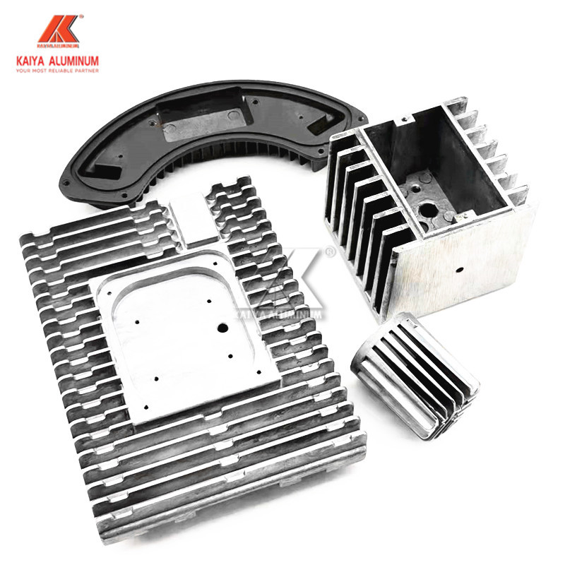 6063 Injection Mould Die Casting Parts Irregular Shape Aluminum Led Housing