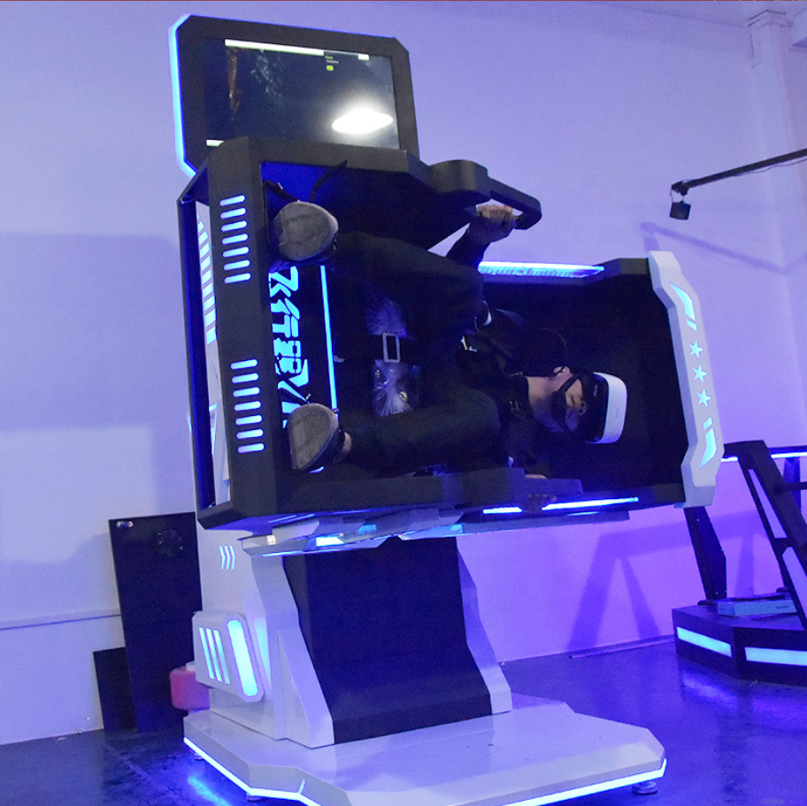 Dreamland special discount 9d vr virtual reality 360 degree vr rotation chair for vr theme park
