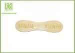 Food Grade Wooden Popsicle Sticks Ice Lolly Spoon with Hot Stamp Logo