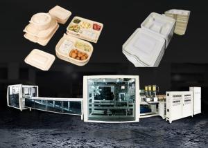 China Semi Automatic Fast Food Box Machine Take Away Container 55kw wholesale