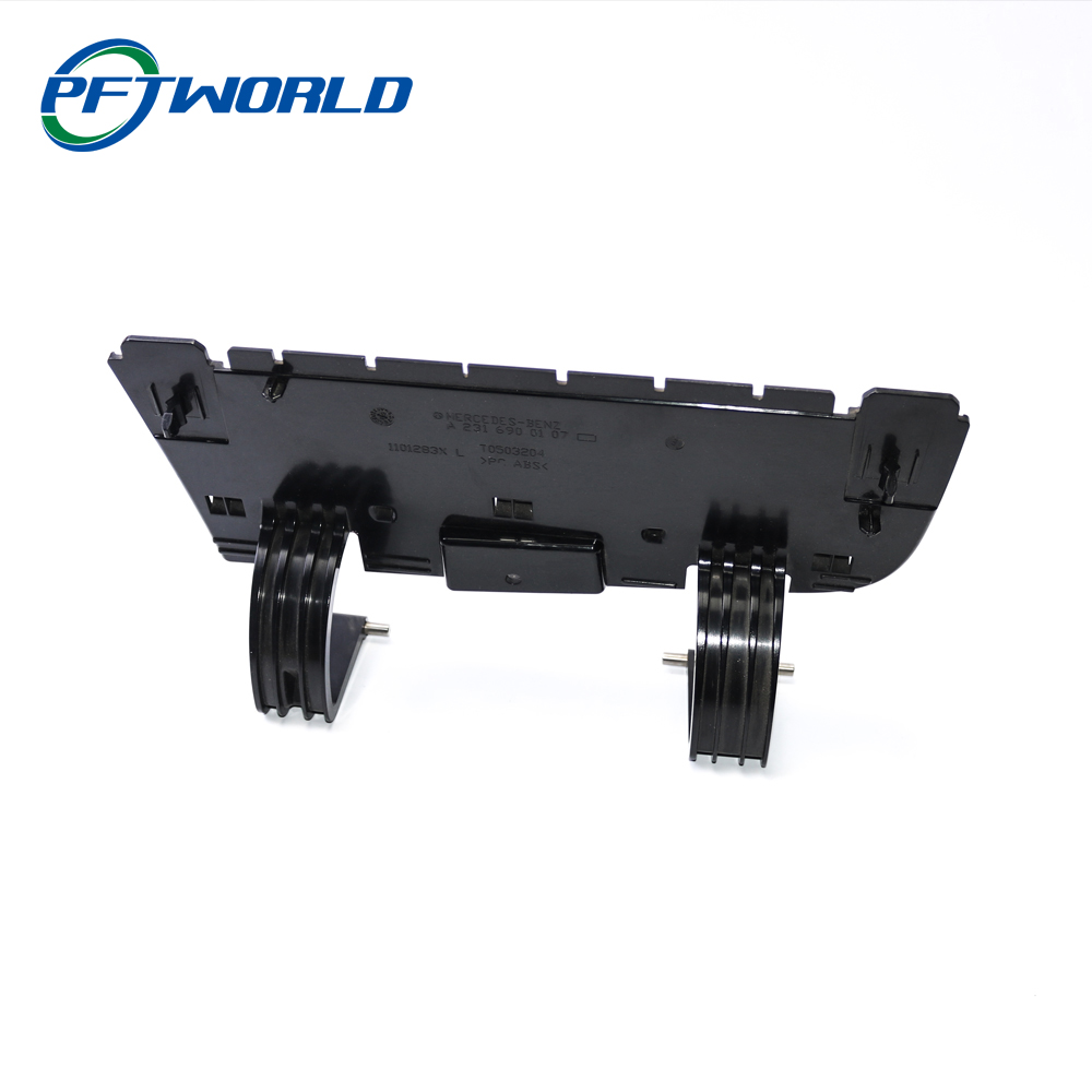 High Precision Black Injection Plastic Plate CNC Parts