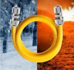 DN13x1000 Gas Flexible Hose , Stainless Steel Flexible Gas Line Anti Animal Bite